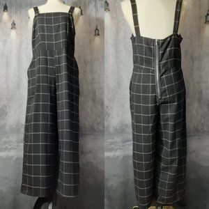 Bebop Black & White Pants Romper Large Juniors